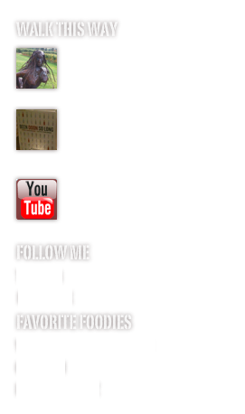 Walk this way
￼Okanagan Outbound


￼
Evening with Bonny Doon

￼youtube

follow me
twitter
 facebook
Favorite Foodies
Valerie’s taste Musings 
Chez Pim
David Lebovitz